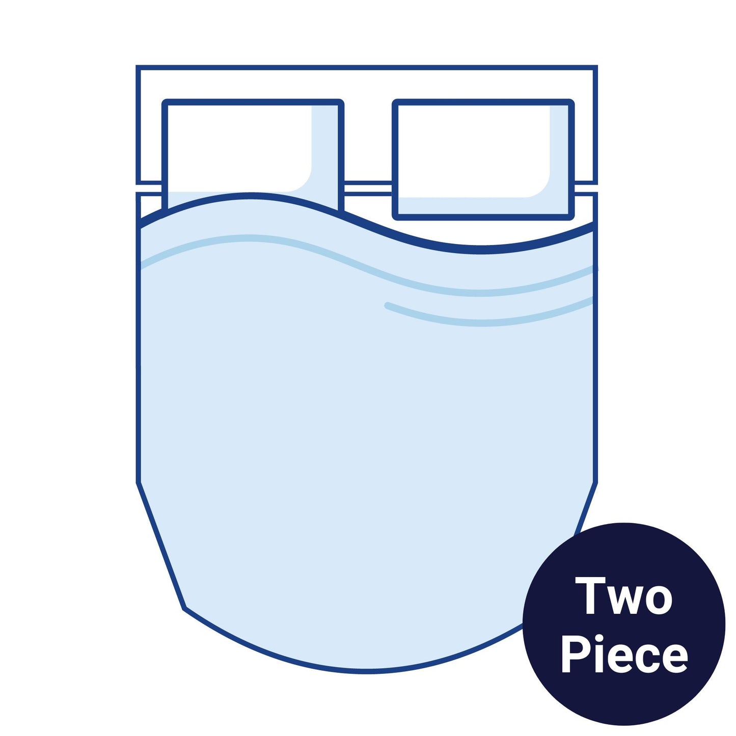 Bodyshape Island Soft Curve Bolster Campervan Mattress Topper - Single