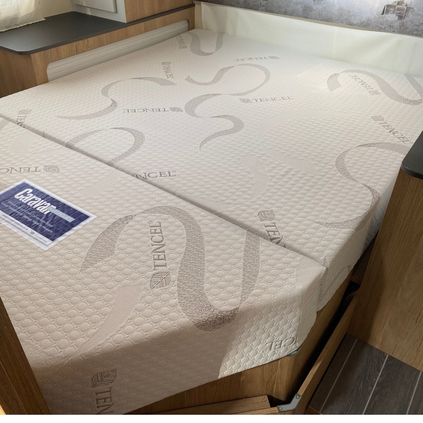 Bodyshape Right Curved Cut Corners Campervan Mattress - King