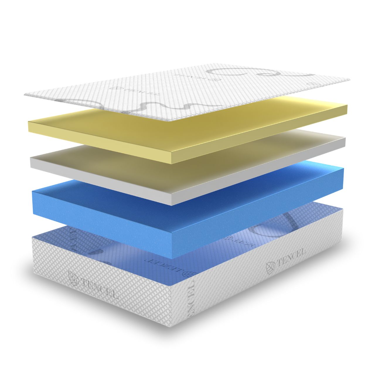 Bodyshape Horizontal Bolster Campervan Mattress - Super King