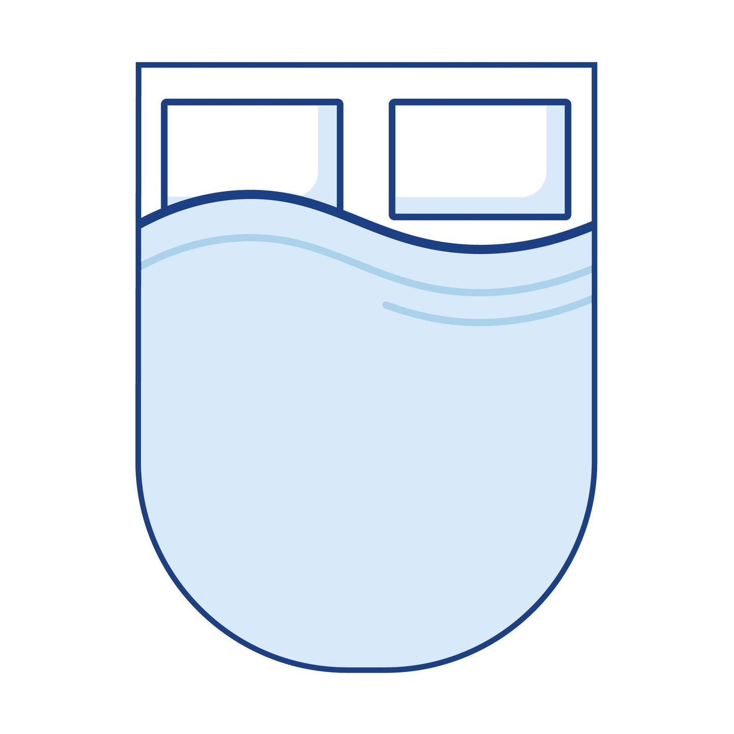 Novolatex Island Rounded Campervan Mattress - Double