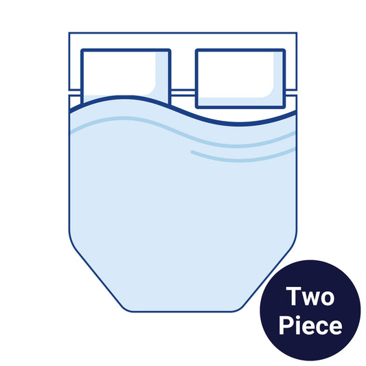 Bodyshape Island Angled Bolster Campervan Mattress Topper - Single