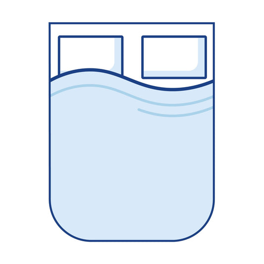 Coolplus Island Curved Campervan Mattress - Double