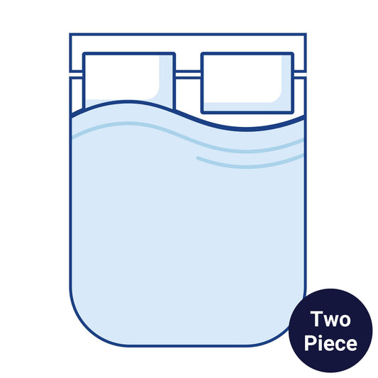 Bodyshape Island Curved Bolster Campervan Mattress Topper - Double