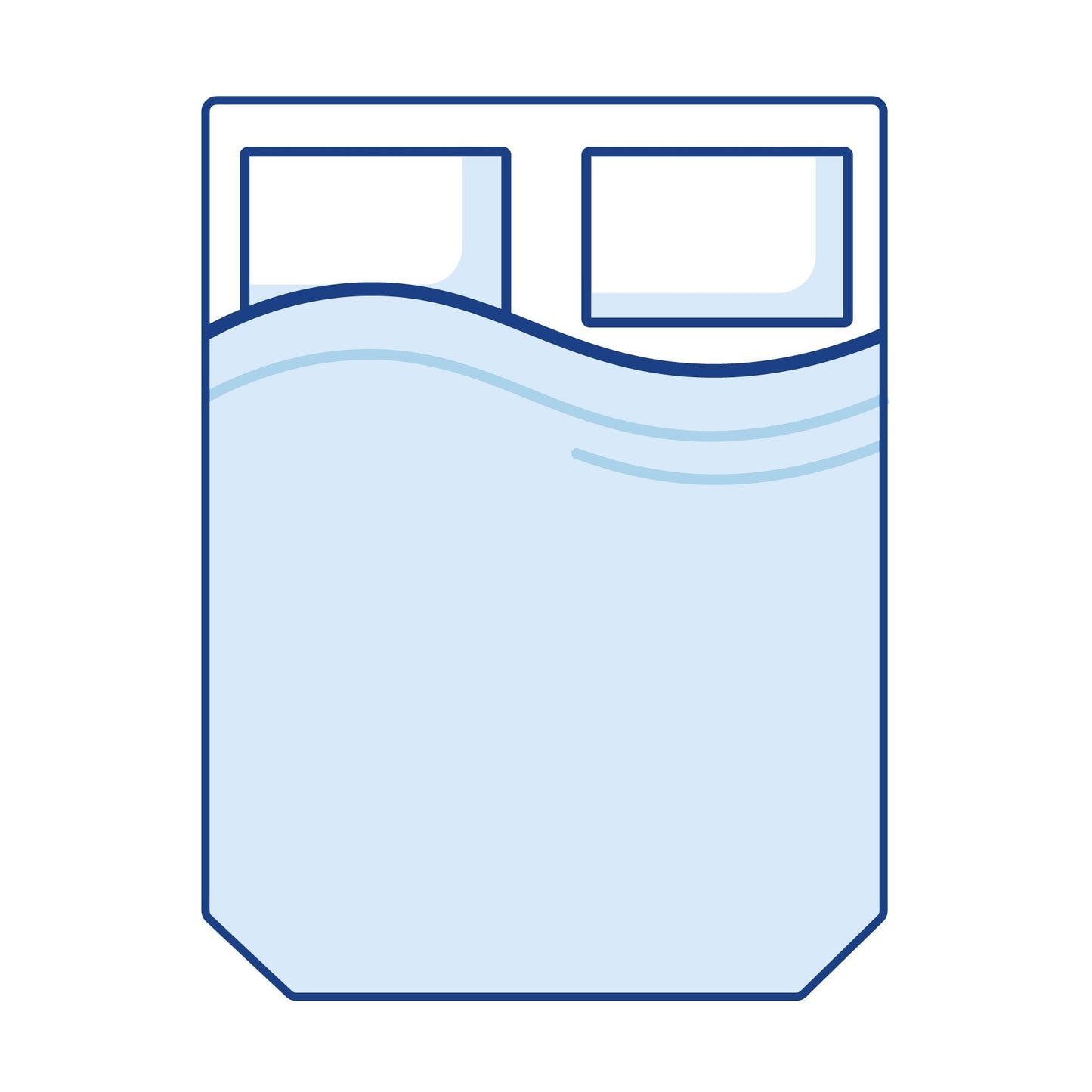 Imperial Elite 2000 Rectangular Cut Off Corners Campervan Mattress - Double