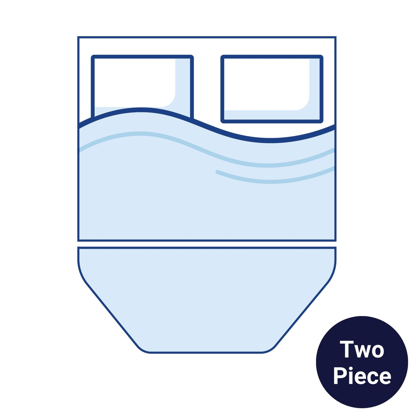 Bodyshape Island Angled Foot End Bolster Campervan Mattress - King