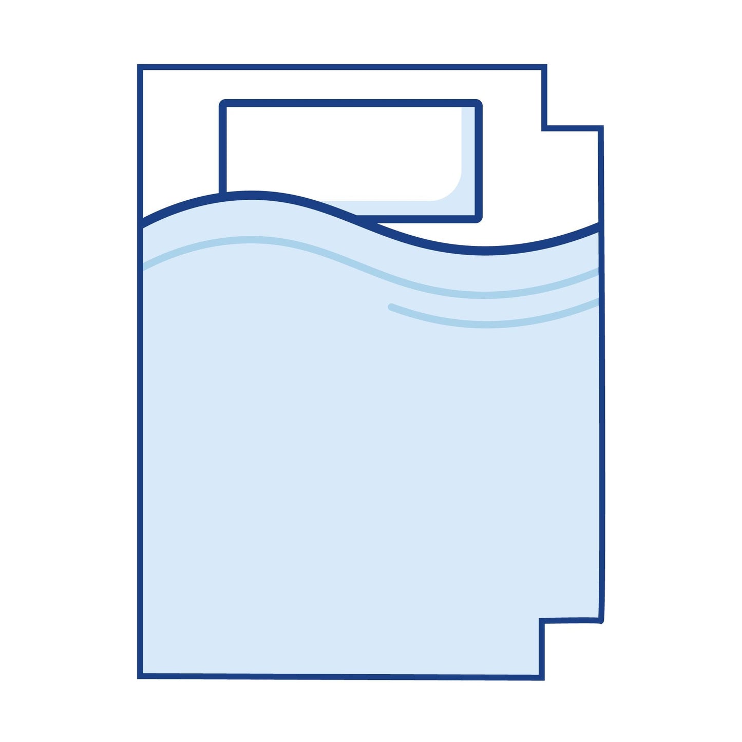 Imperial Elite 2000 Right Corners Cut Out Campervan Mattress - Double