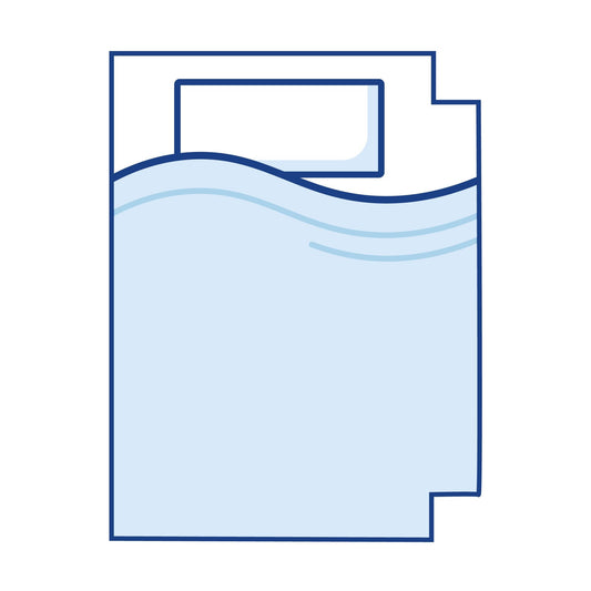 Novolatex Right Corners Cut Out Campervan Mattress - King