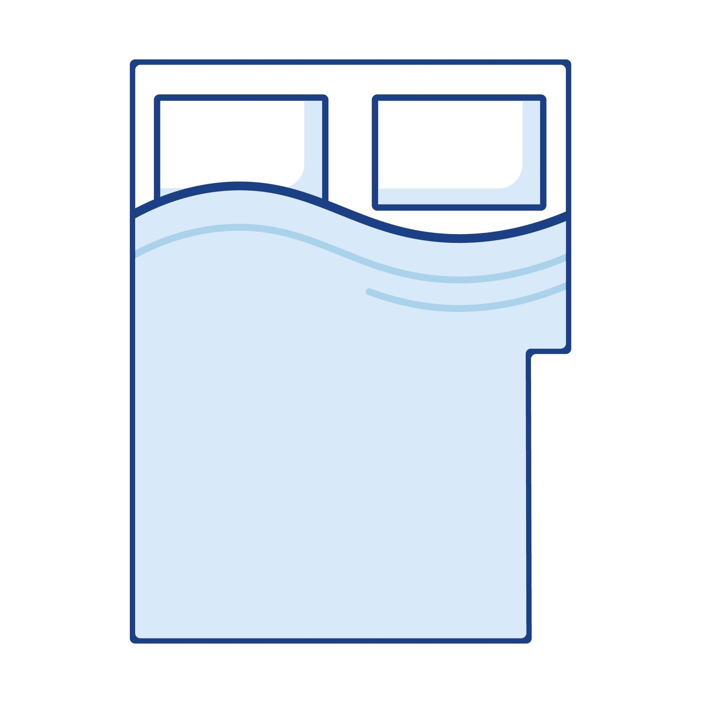 Essential Right Cut Out Campervan Mattress - Super King