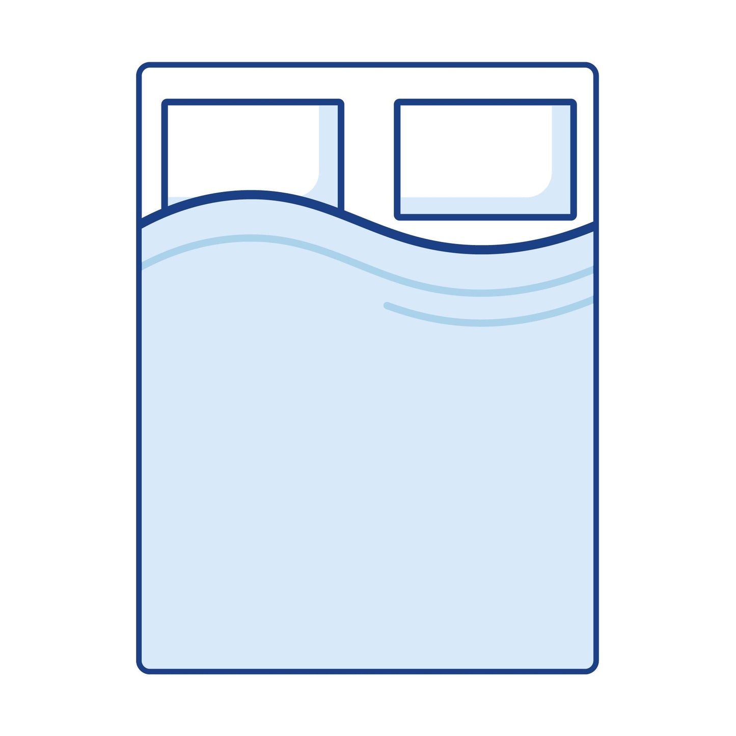 Coolplus Rectangular Campervan Mattress Topper - Single