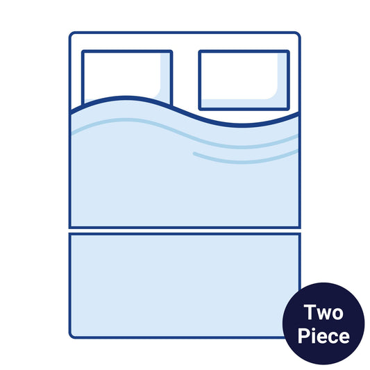 Bodyshape Horizontal Bolster Campervan Mattress Topper - Double