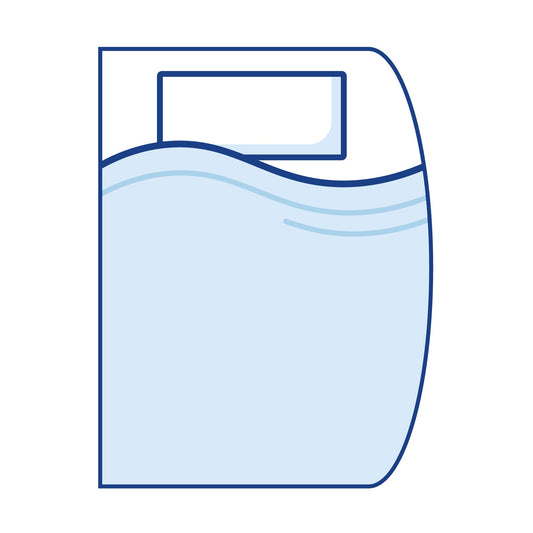 Novolatex Right Hand D Shaped Curved Corner Campervan Mattress - Single